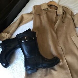 Black weather proof boot